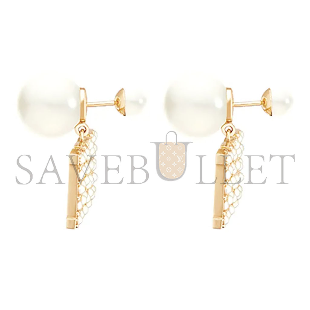 DIOR TRIBALES EARRINGS E1662TRIRS_D301